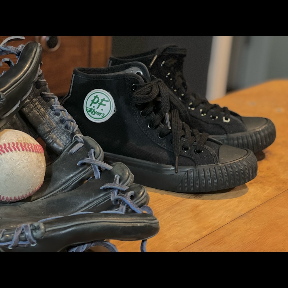 Original authentic “Sandlot” Converse high top sneakers in excellent condition-